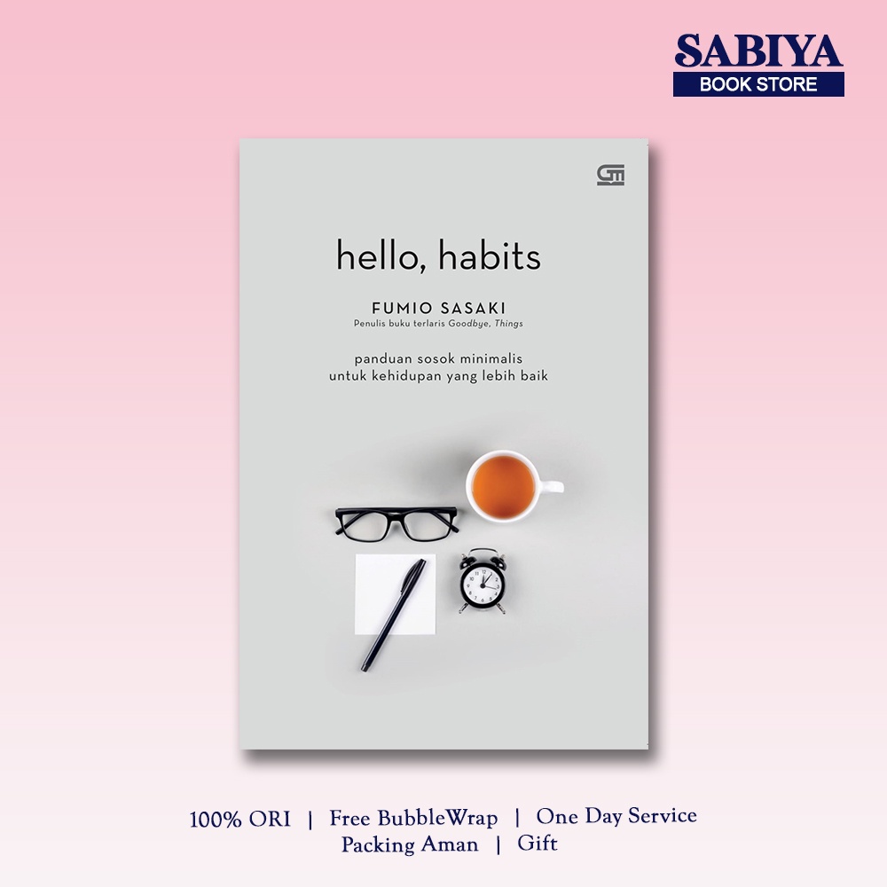 Jual Hello Habits: Panduan Sosok Minimalis untuk Kehidupan yang Lebih