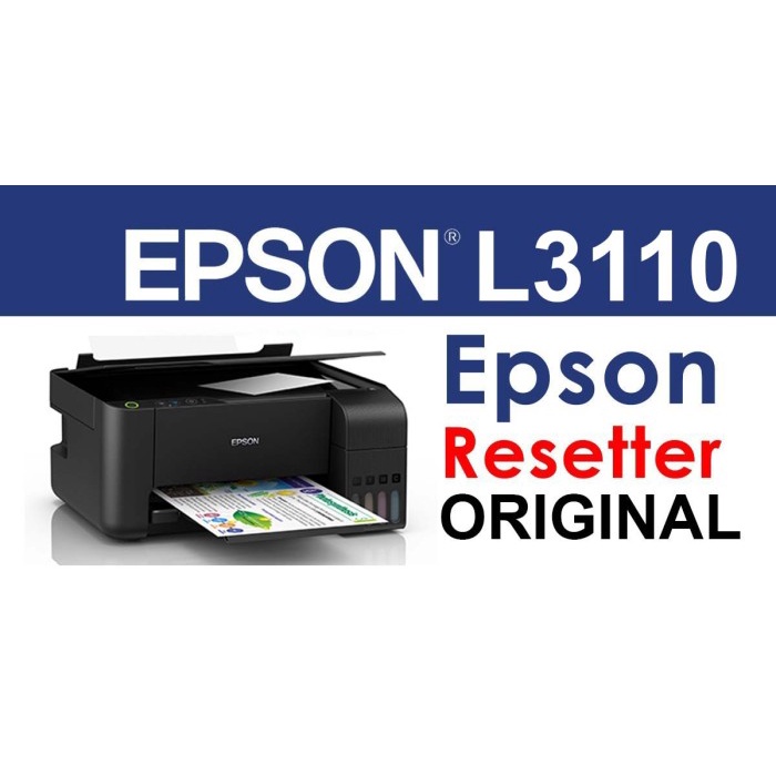 Jual Epson L3110 Resetter Waste Ink Pad Counter Original Shopee Indonesia