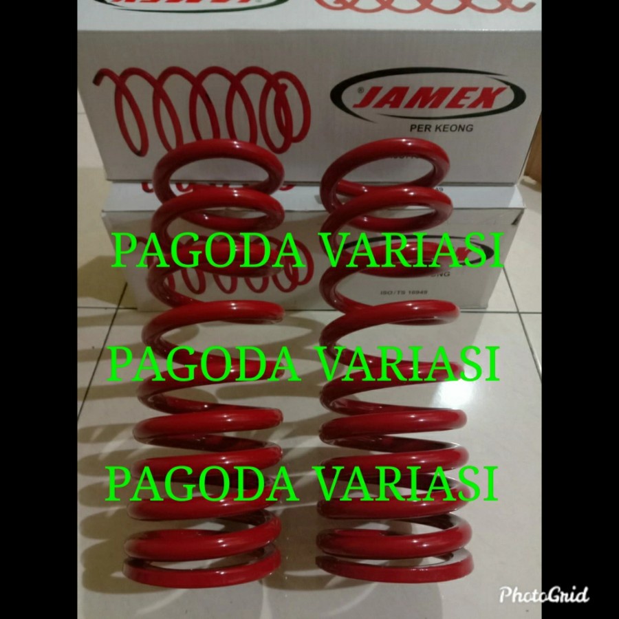 Jual PER CEPER LOWERING SPRING JAMEX TOYOTA INNOVA REBORN 2016-ON ...