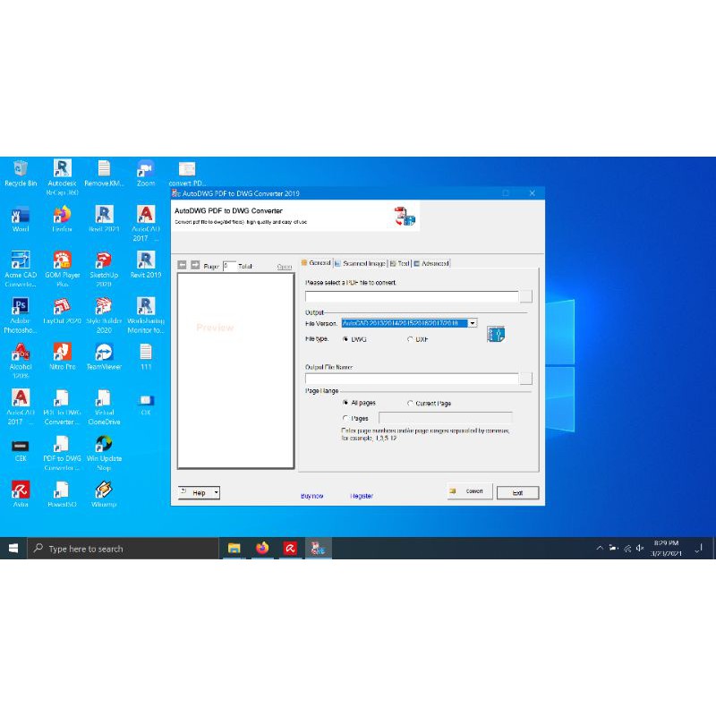 Jual Software AutoDWG PDF to DWG Converter Pro 2019 3.9.1 Shopee