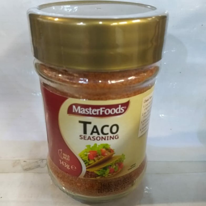 Jual MasterFoods Taco Seasoning 143gram Shopee Indonesia