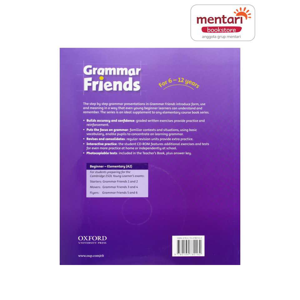 Jual Grammar Friends 5 - Student Book with CD-ROM Pack