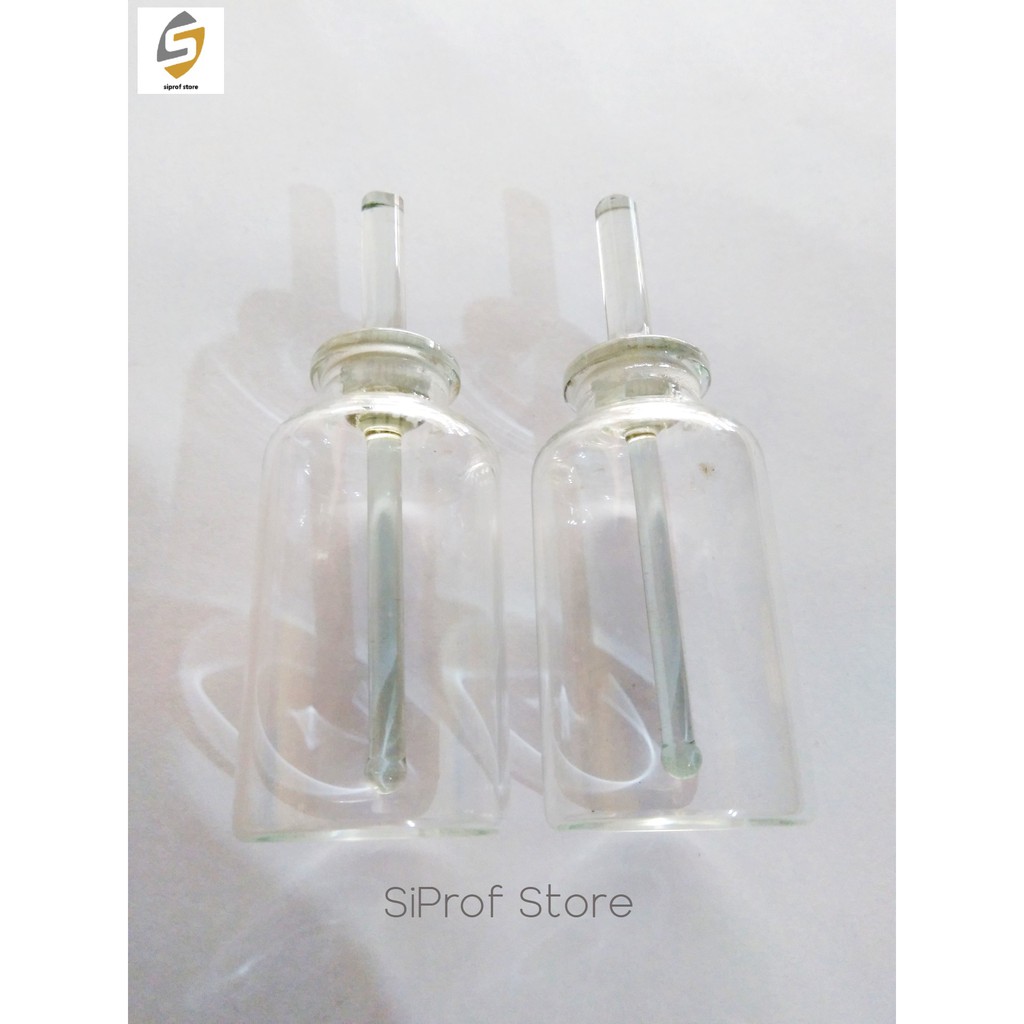 Jual Botol Air Uji Emas + Dudukan Kayu (1 Set) l Alat Tes Kadar Emas ...