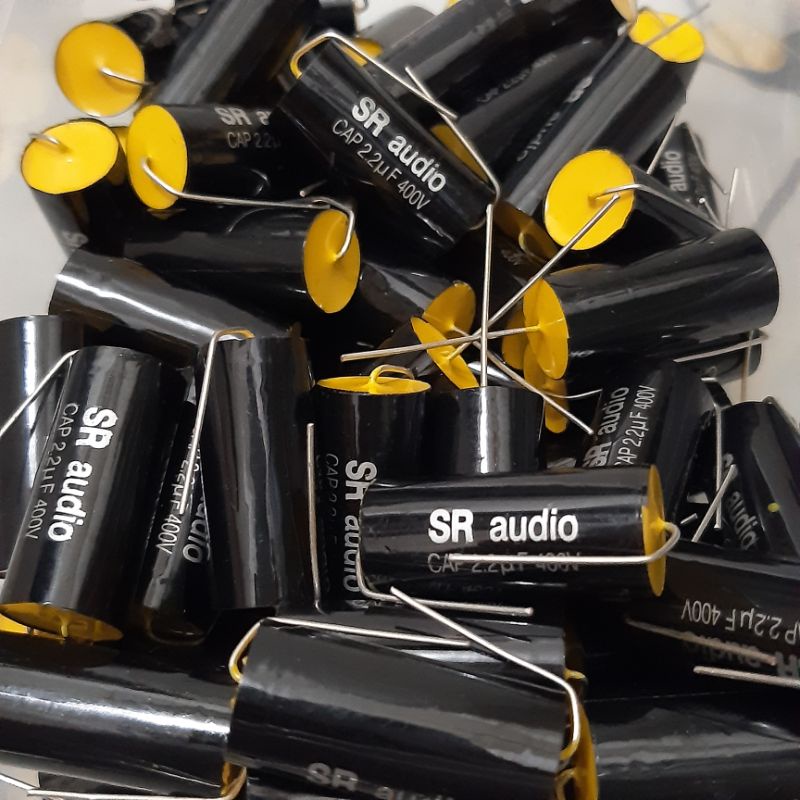 Condensatore Audio MKP In Polipropilene Metallizzato 6.5uF 400V, Cavi Assiali, PB-MKP-FC