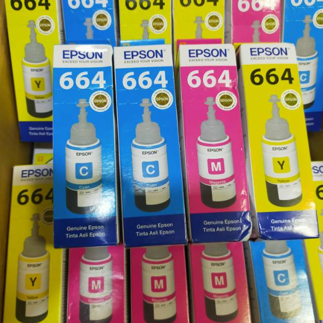 Jual Tinta Epson 664 Original Colour Shopee Indonesia 5471