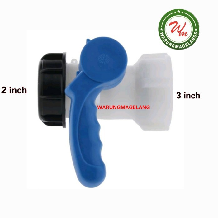 Jual RKY KRAN TANKI AIR IBC 3 inch ke 2 inch Kempu Toren 1000L RKY ...