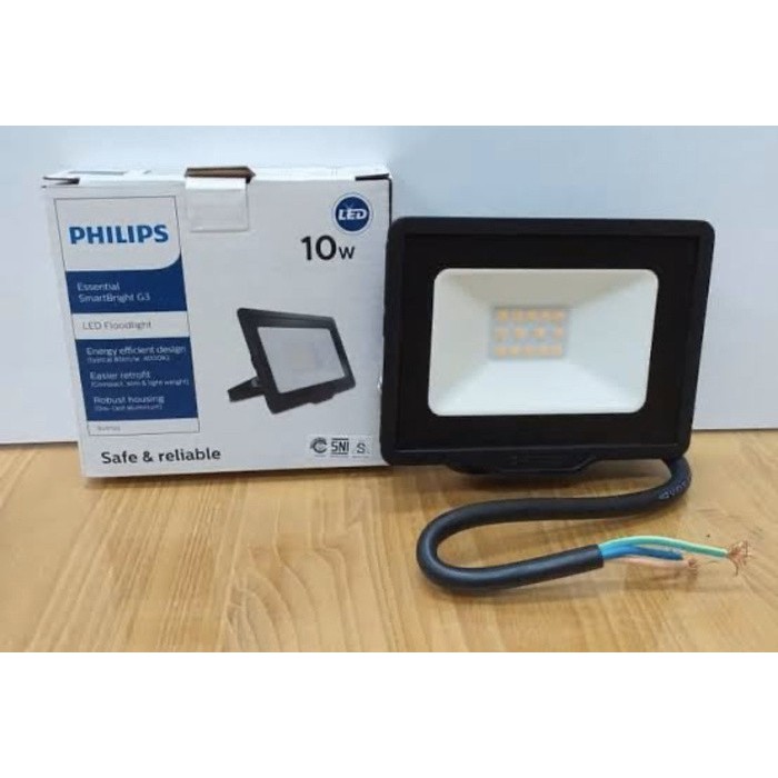 Jual Flood Light Philips Led Bvp Bvp W Watt W Lampu Sorot Shopee Indonesia