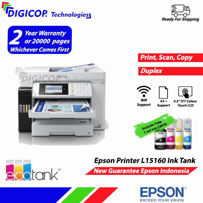 Jual Epson Printer L Eco Tank Shopee Indonesia