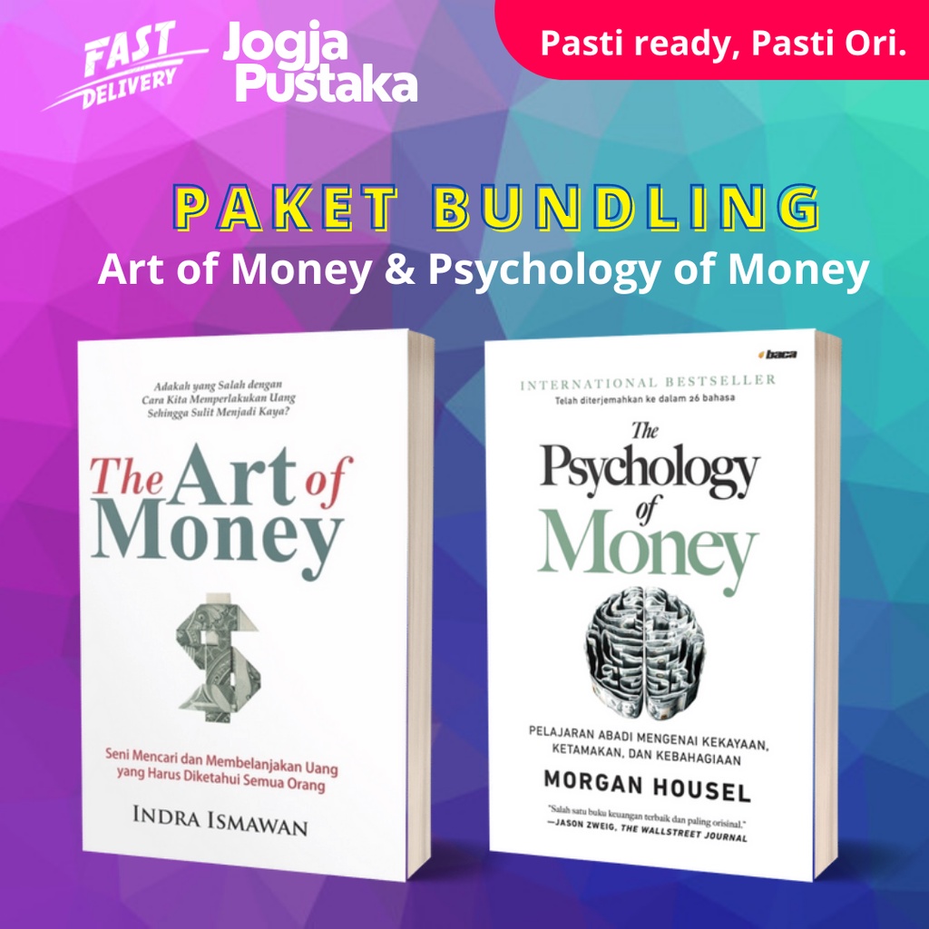 Jual Paket Bundling - Buku The Art of Money dan The Psychology of