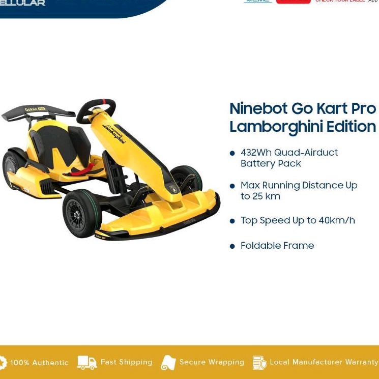 Jual Segway Ninebot Gokart Pro edition Full Kit By SEGWAY