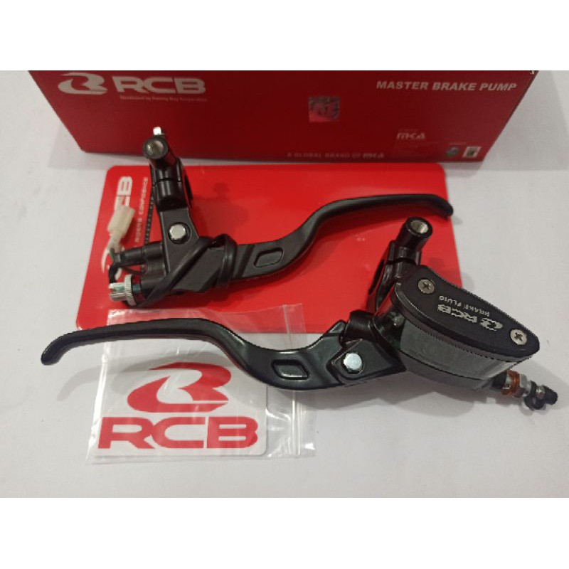 Jual Master rem RCB oval 14mm set handle kopling RCB original | Shopee ...