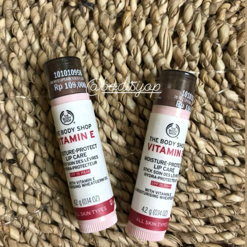 Jual Vitamin E Lip Care The Body Shop Original Shopee Indonesia