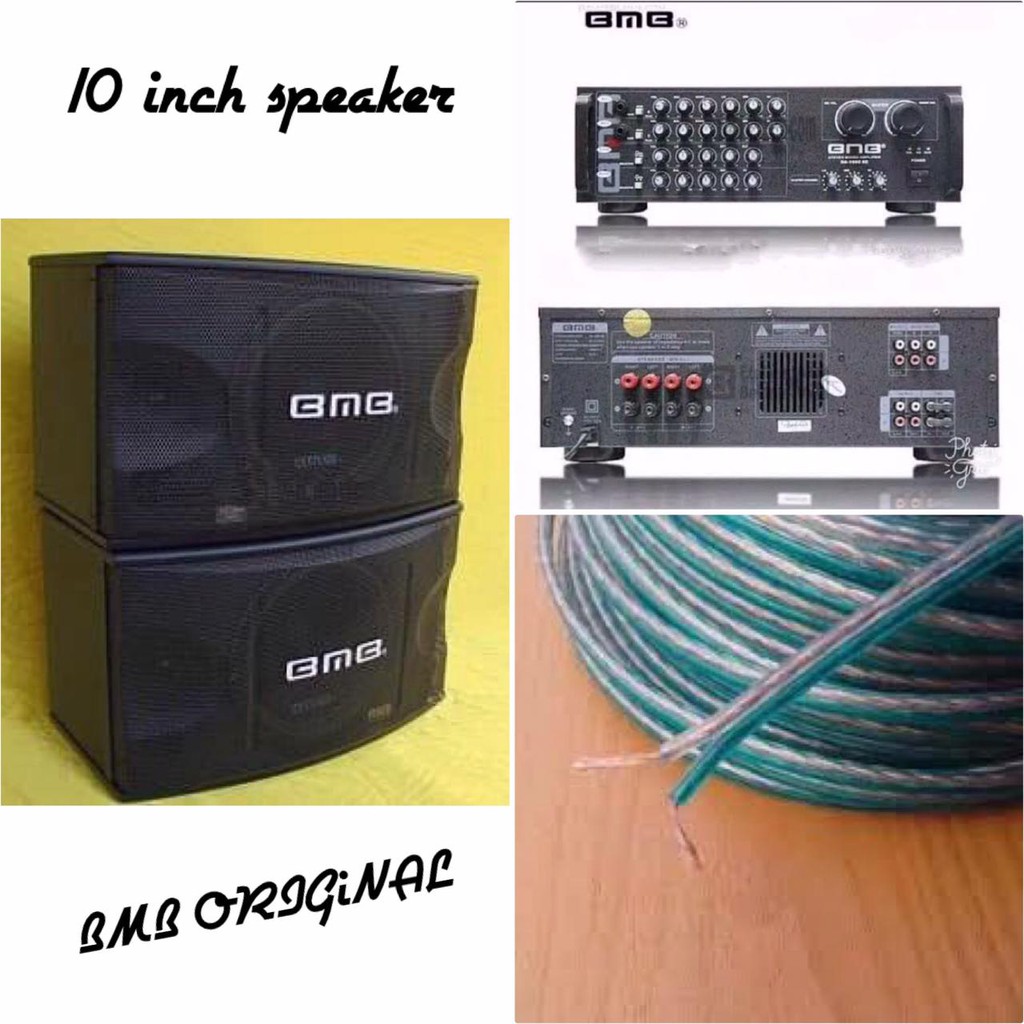 Jual BMB Paket Karaoke 10 Inch Dengan Amplifier BMB Original Dan ...