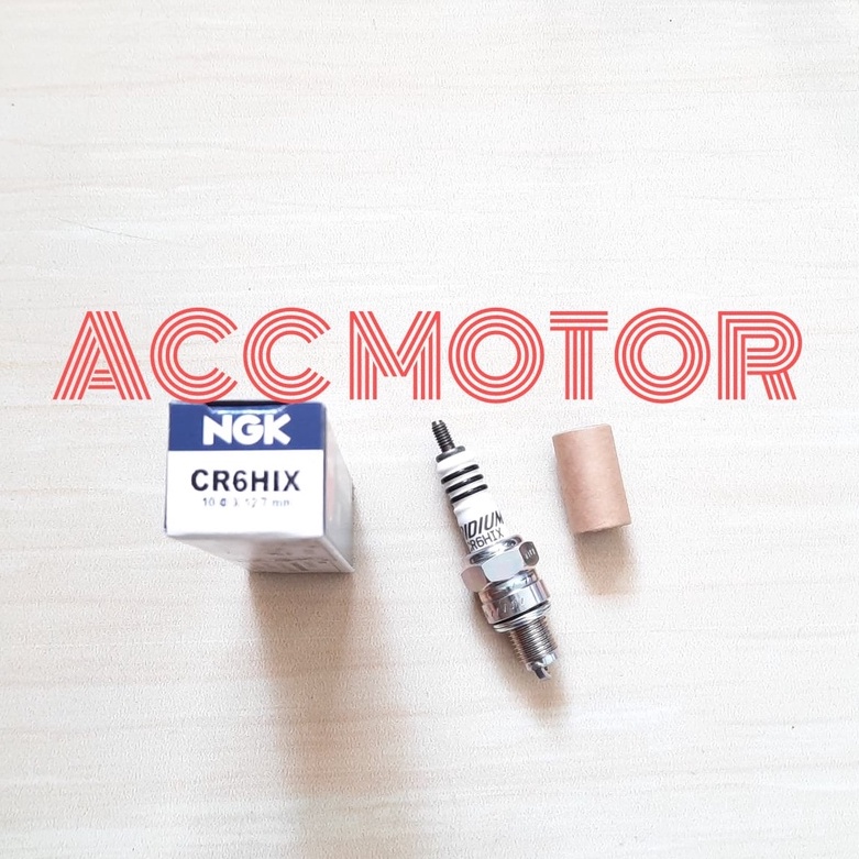 Jual Busi Motor NGK Iridium Kaisar Ruby 250cc - CR7HIX CR6HIX Japan ...