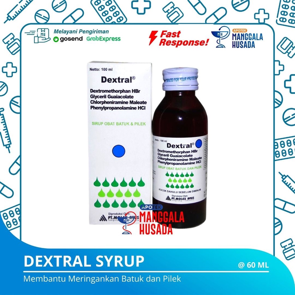 Jual DEXTRAL SIRUP 60 ML | Shopee Indonesia