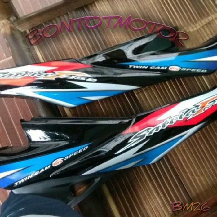 Jual Cover Body Belakang Kanan Dan Kiri Satria Fu Thailand Hitam