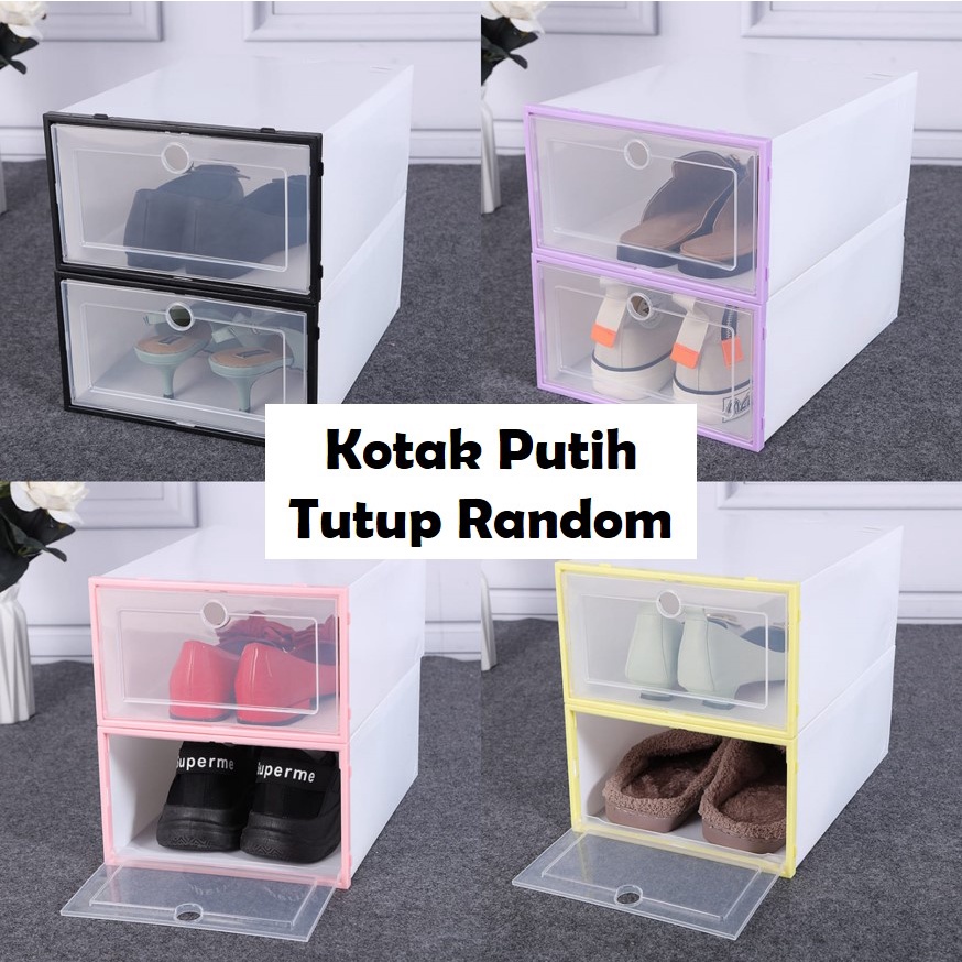 Jual Pusat Batam Grosir H713 (1PCS) Kotak Sepatu / Tempat Penyimpanan Sandal / Shoe Storage