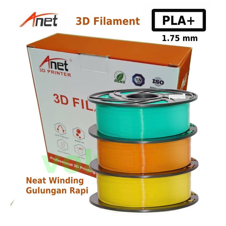 (PRE-ORDER) VOXELPLA PLA Plus (Pro) Gold 1.75mm Filament (1kg)