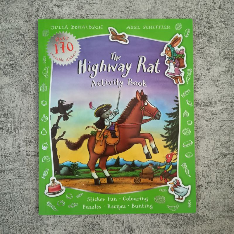 Jual The Highway Rat - Activity Book - Julia Donaldson | Shopee Indonesia