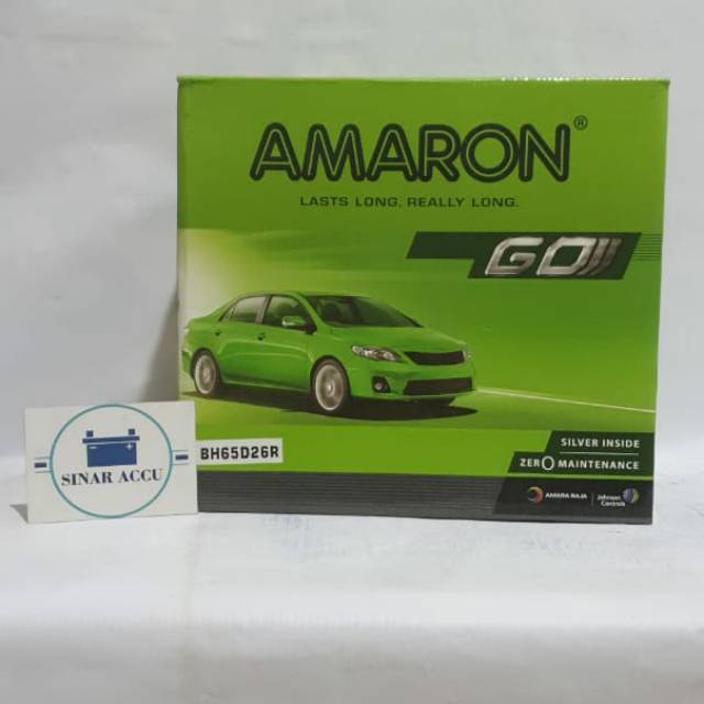 Jual Aki mobil Amaron NS70 BH65D26R aki kering | Shopee Indonesia