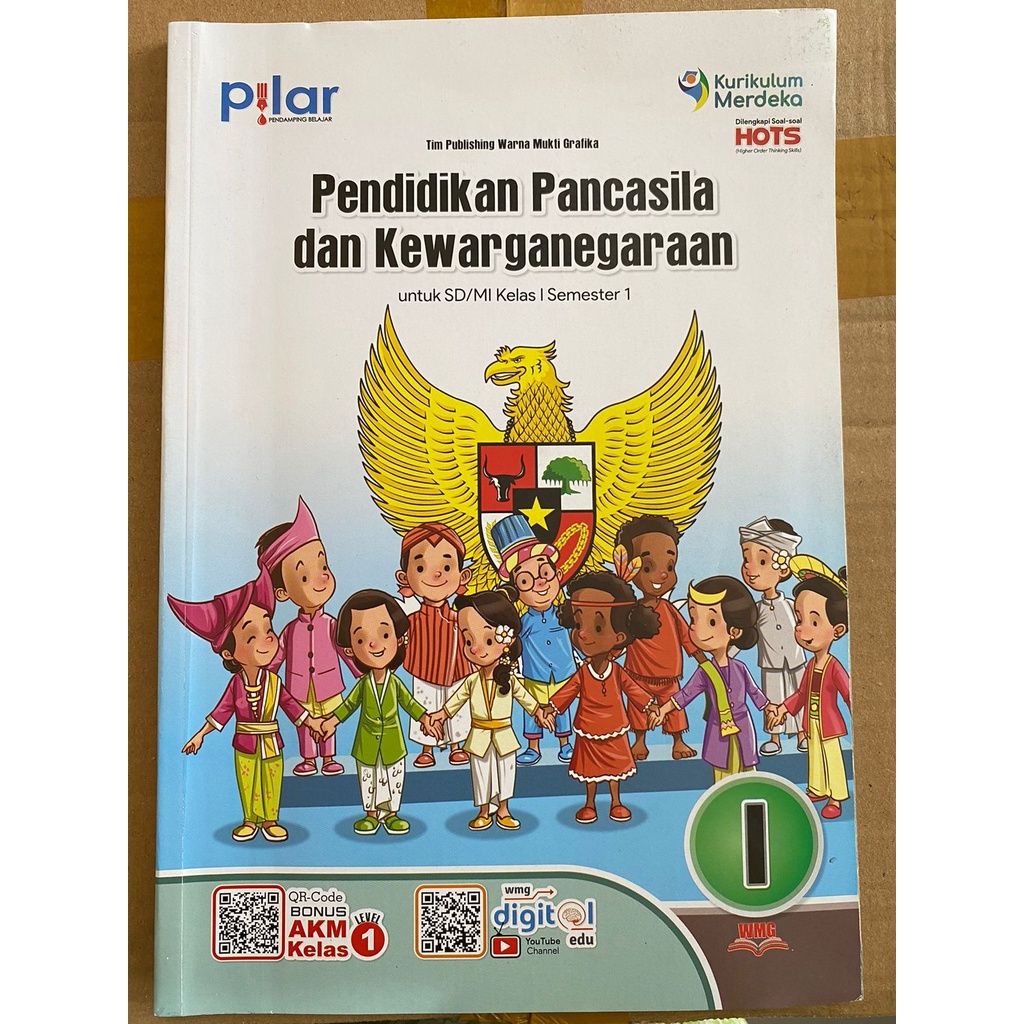 Jual BUKU PENDIDIKAN PANCASILA DAN KEWARGANEGARAAN PPKN KELAS 1 SD/MI ...