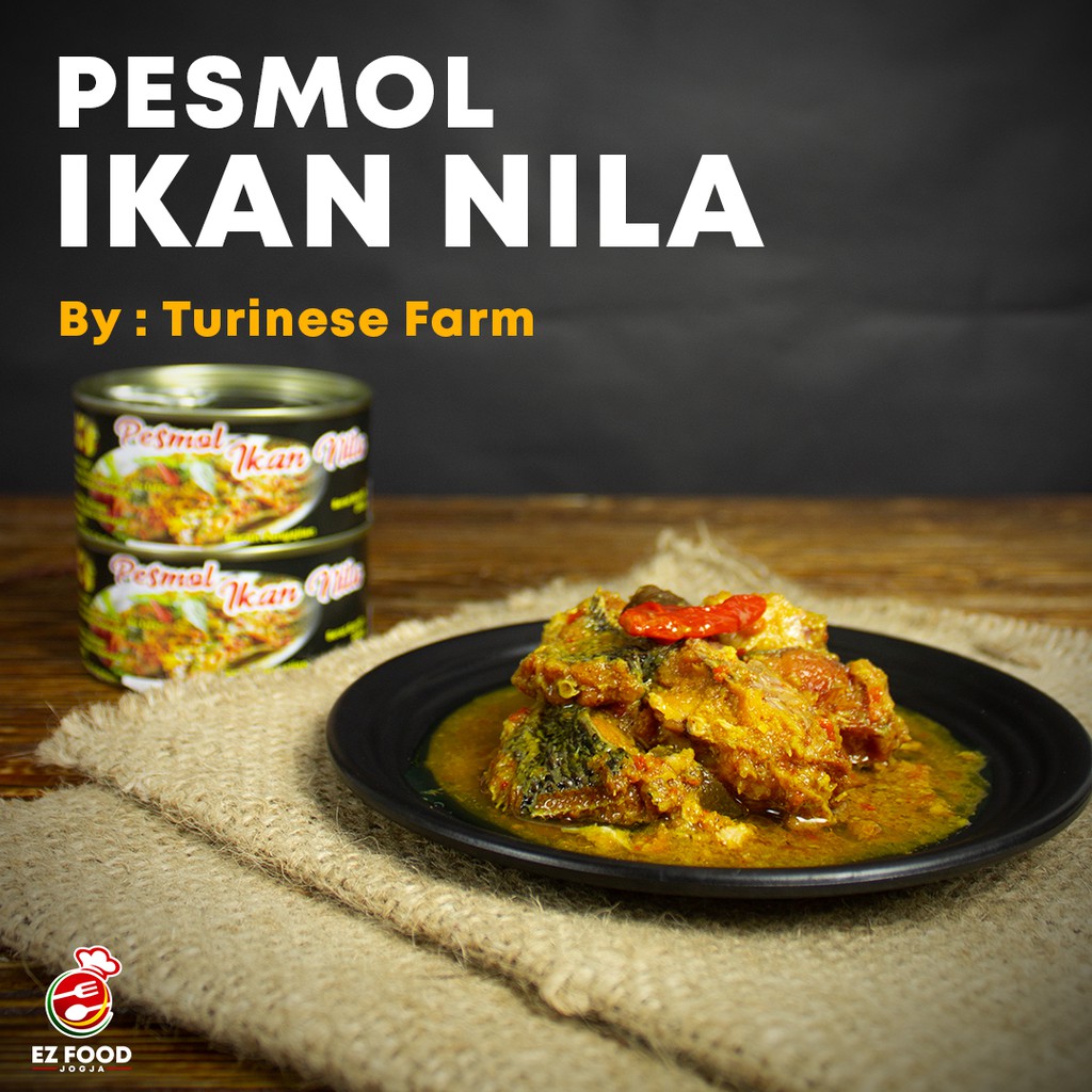 Jual Pesmol Ikan Nila Makanan Kaleng Ez Food Jogja Shopee Indonesia