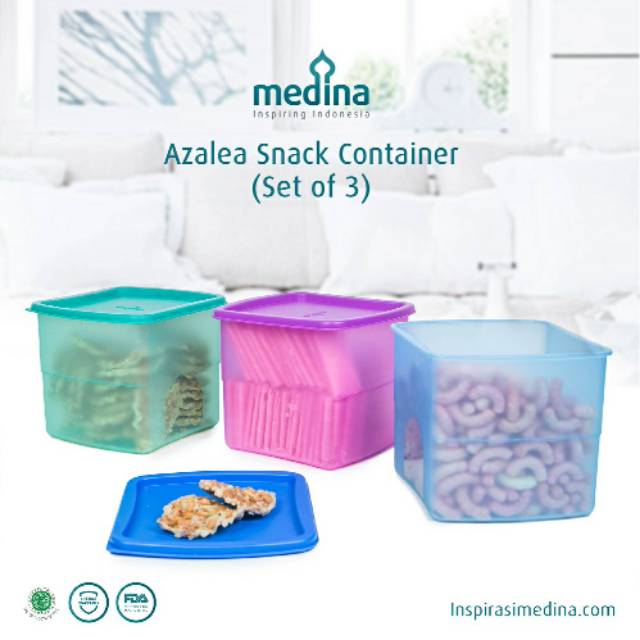 Jual Snack Countainer Toples Plastik Azalea Medina Shopee Indonesia