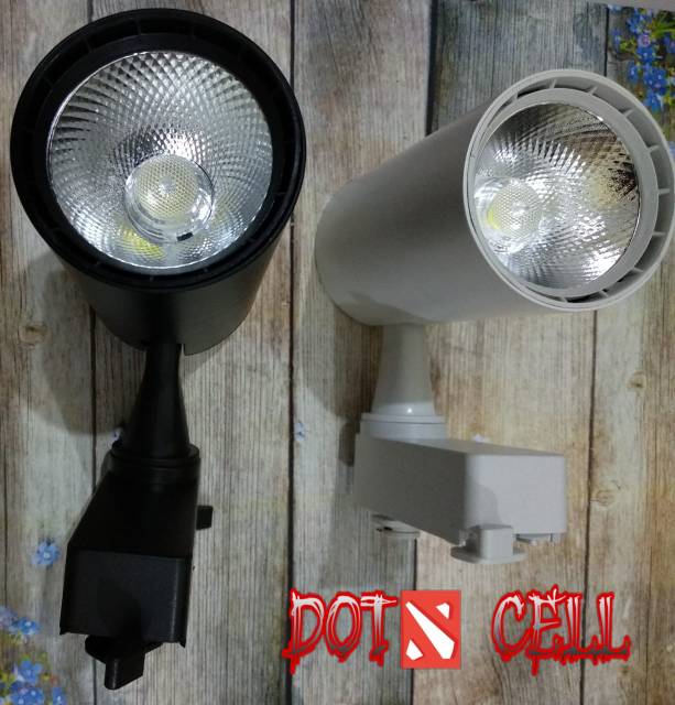 Jual Lampu Led Rell Rel Cob 10W - Led Tracklight track light Spotlight ...