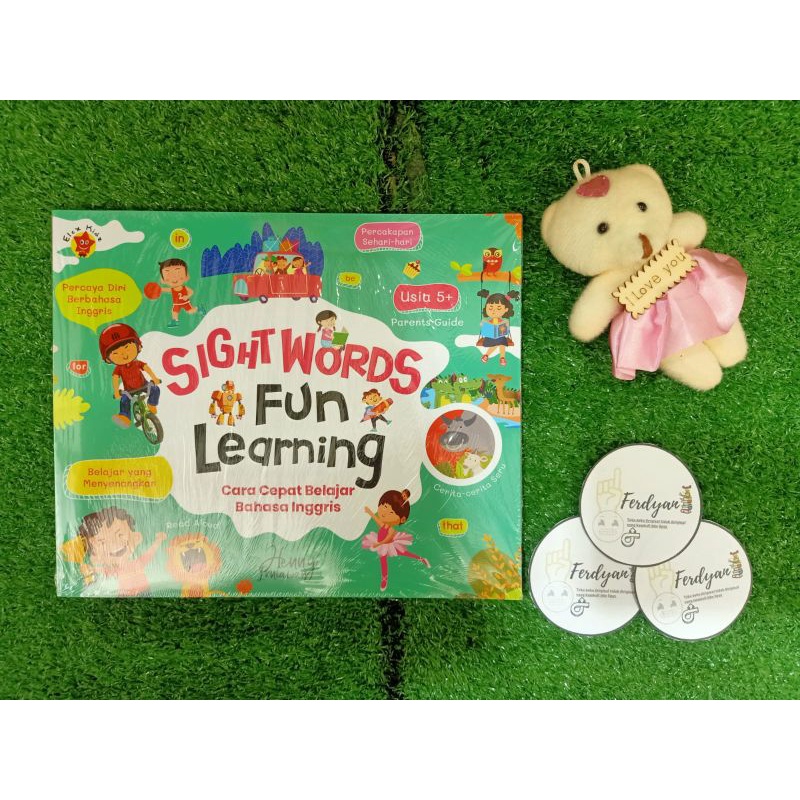 Jual sight word fun learning cara cepat belajar bahasa inggris henny