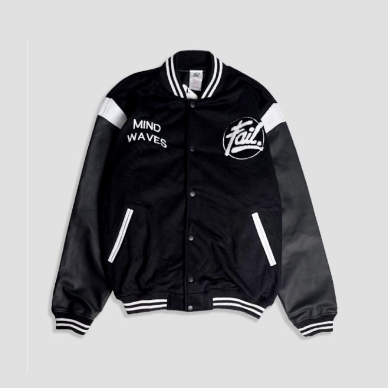 Jual FAILOFFICIAL VARSITY JACKET - MIND WAVES | Shopee Indonesia