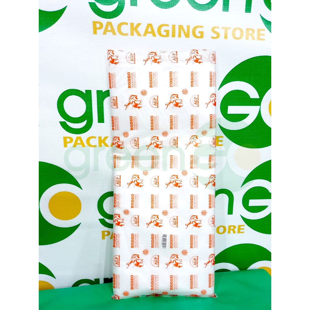 Jual PLASTIK PE BENING 40X60 50X75 325GR RODEO TAHAN MINYAK KANTONG ...