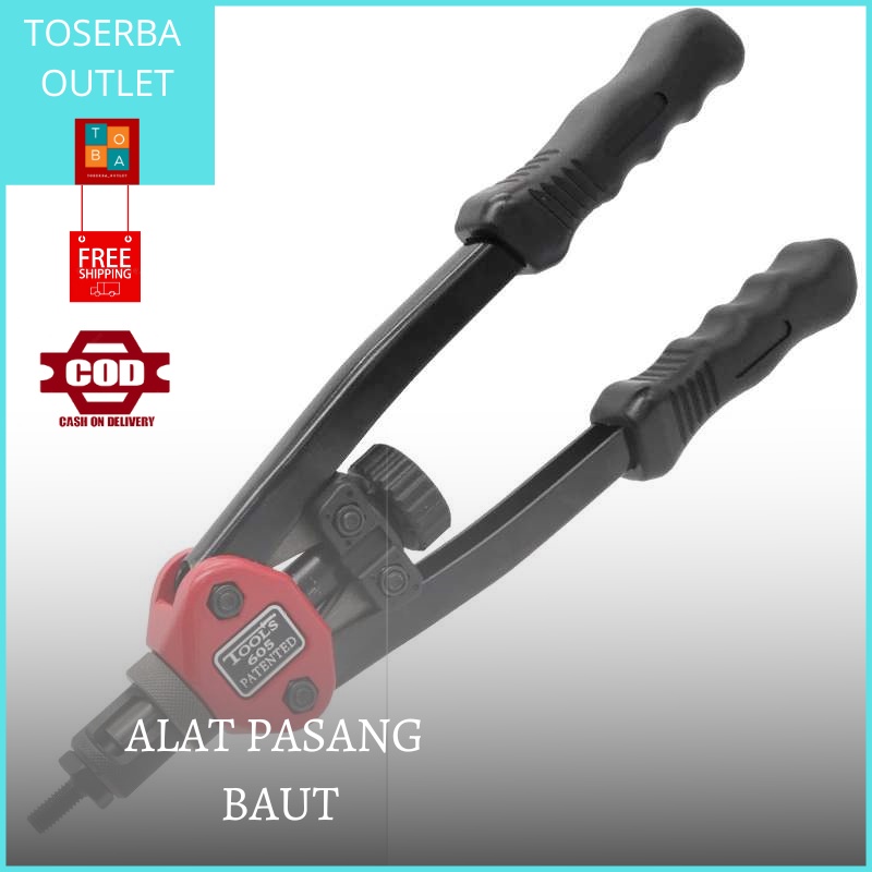 Jual Alat Rivet Tang Rivet Ripet Sambung Konverter Bor Rivet Gun