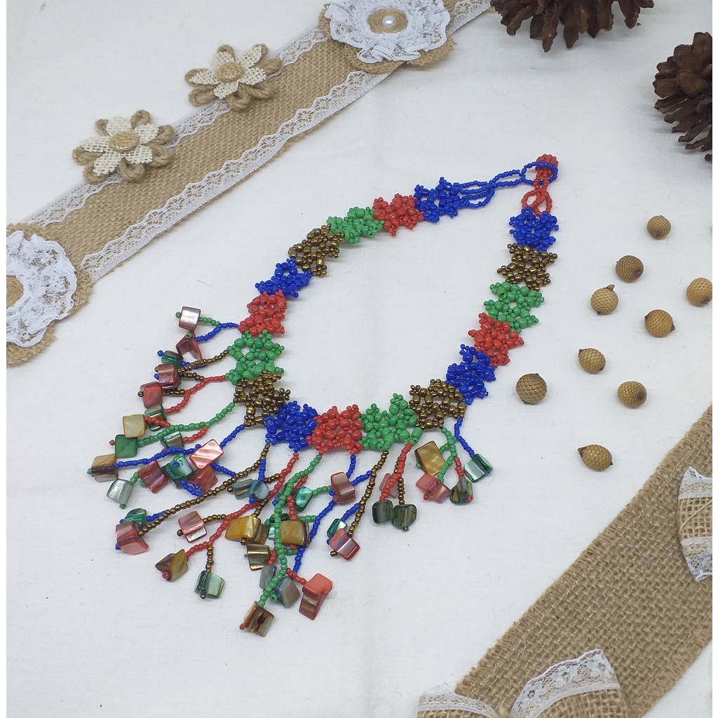 Jual Kalung Monte Manik Etnik Handmade Cassandra Rang Batu | Shopee ...