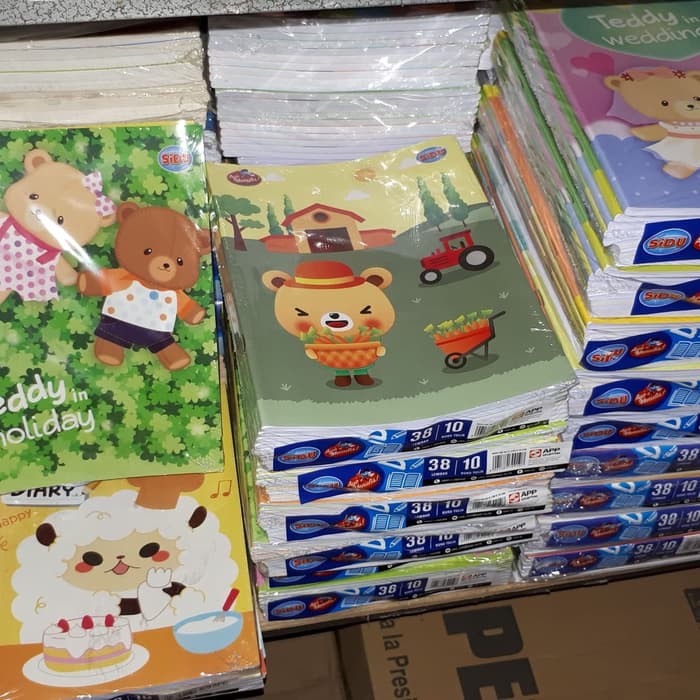 Jual ECERAN SATUAN Buku Tulis SIDU 38 PCS/Sinar Dunia/Buku Sekolah/Buku
