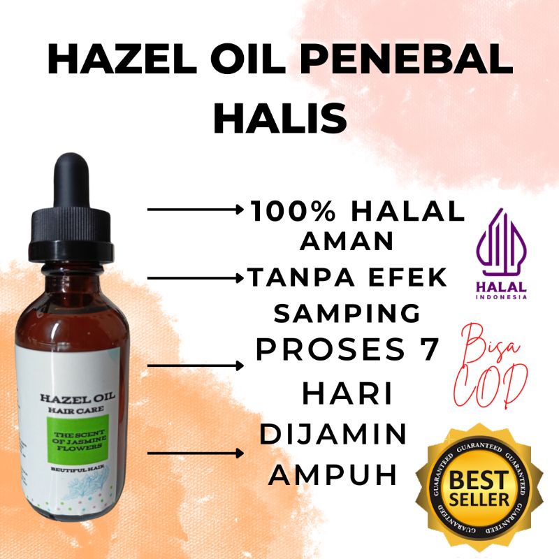 Jual Hazel Oil Menebalkan Bulu Halis Kumis Jenggot Brewok Shopee