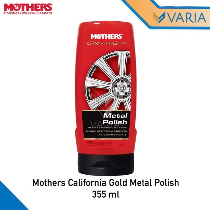 Jual Mothers California Gold Metal Polish 355 ml Poles Besi Non Chrome