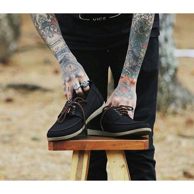 Jual sepatu handmade prodigo baduy black | Shopee Indonesia