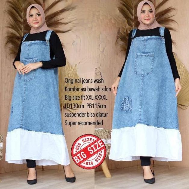 Jual Baju Rok Overall Jumsuit Kodok Panjang Jeans Levis Tutu Jumbo Big