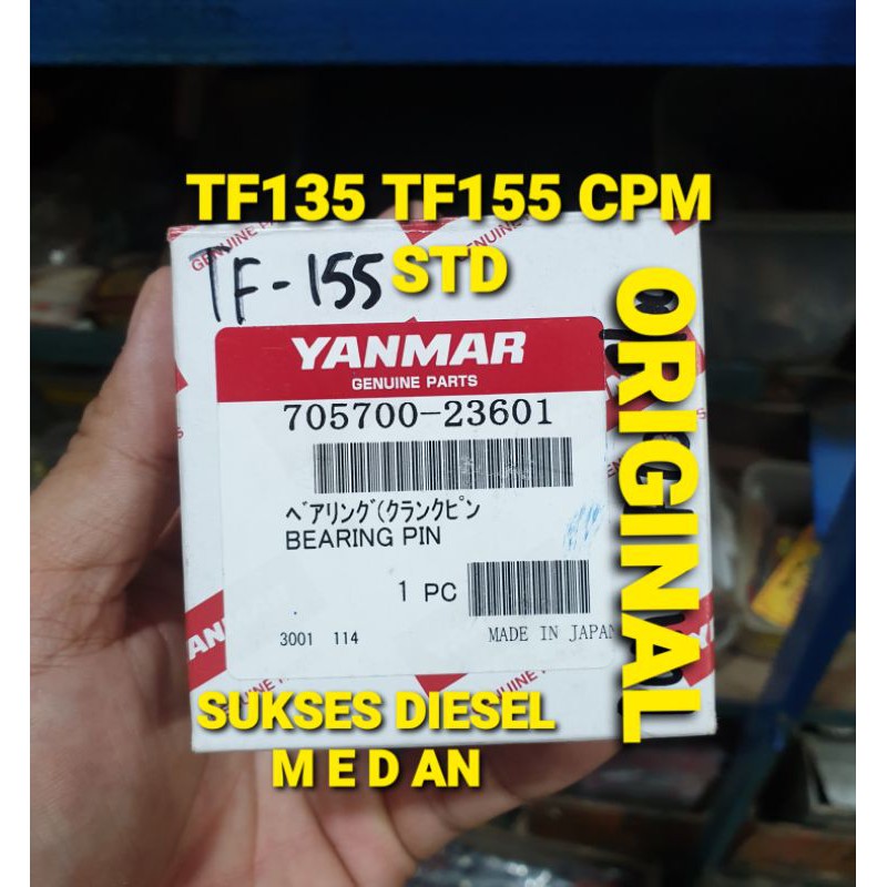 Jual TF135 TF155 Bearing Pin Metal Raun Jalan Cpm Mesin Diesel Yanmar