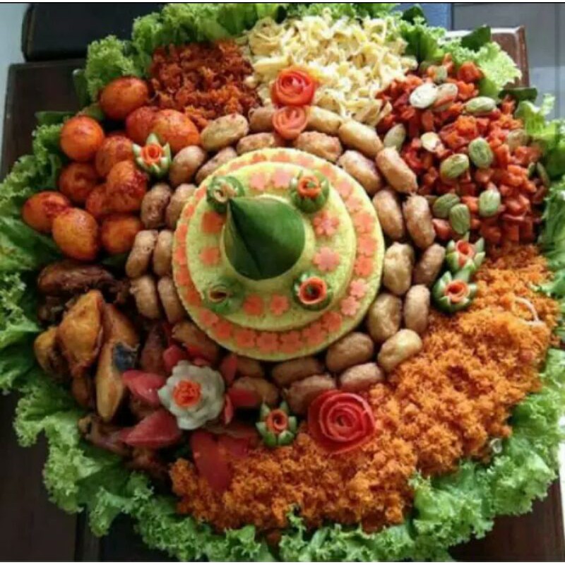 Jual Nasi Tumpeng Kuning Porsi Shopee Indonesia