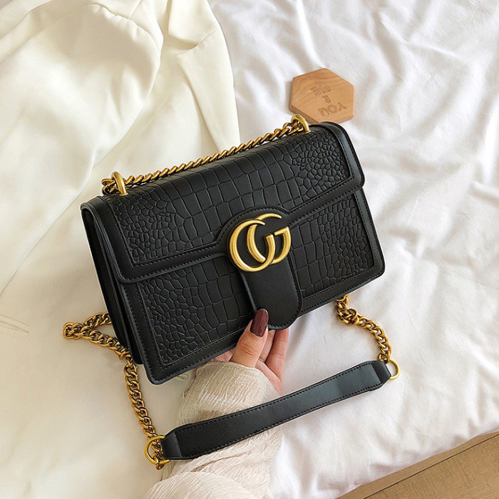 Gucci croco best sale sling bag