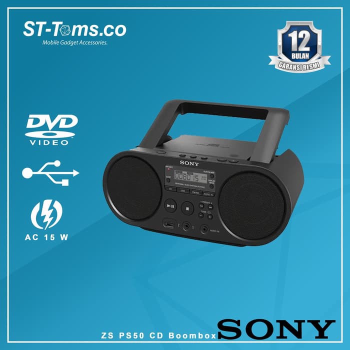 Jual Sony ZS-PS50 / ZS PS50 CD Boombox | Shopee Indonesia