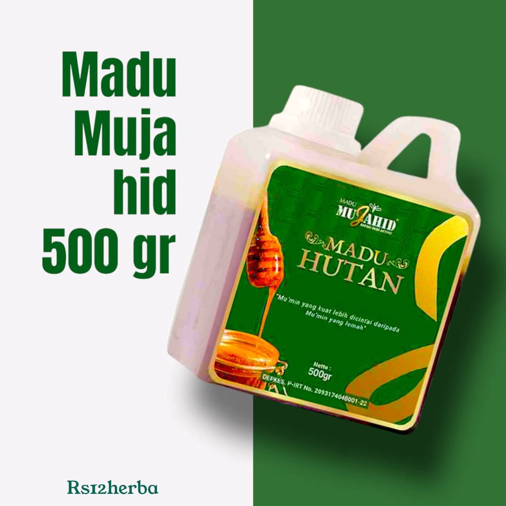 Jual Madu Hutan Mujahid 500gr Madu Enak Manis Madu Manis Super Madu ...