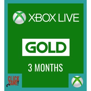 Xbox Live Gold 3 Bulan Original - Redeem Code