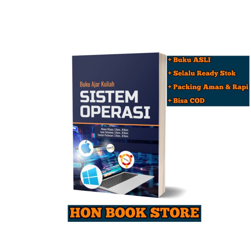 Jual Buku Ajar Kuliah Sistem Operasi | Sains Teknologi | Deepublish ...