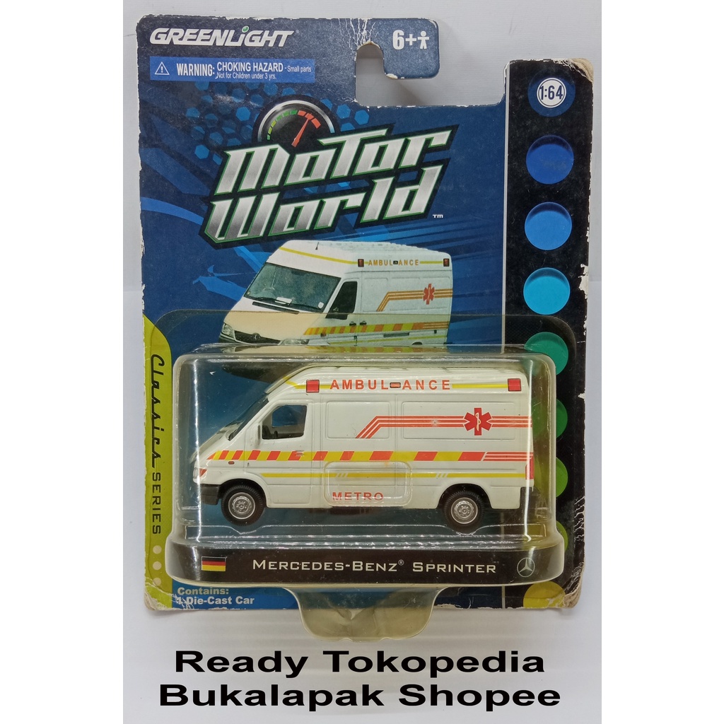 Jual Greenlight Motor World Mercedes Benz Sprinter Ambulance Ambulan ...