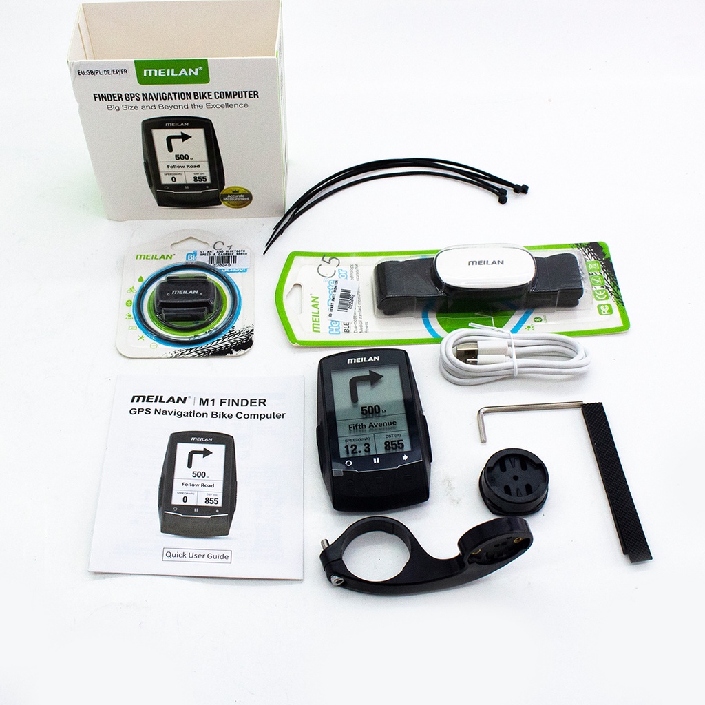 Jual CYCLING COMPUTER MEILAN M1 FINDER GPS NAVIGATION BIKE COMPUTER