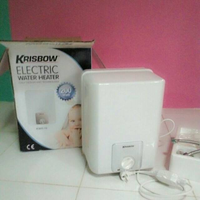 Jual Pemanas Air Listrik Krisbow 10L Electric Water Heater 10L