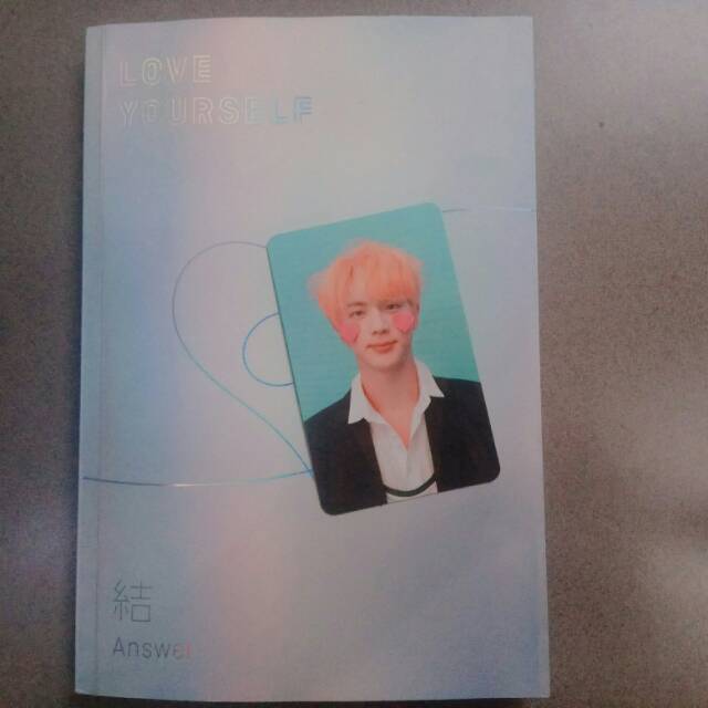 Jual Wts Bts Album Love Yourself Ly Answer F Ver Fullset Jin Pc Shopee Indonesia