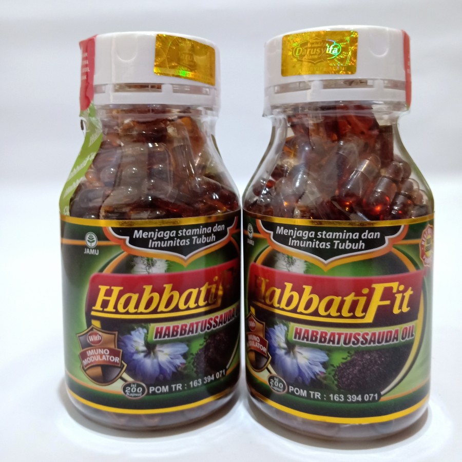 Jual Habbatifit isi 200 kapsul habbatussauda habat Darusyifa alami ...